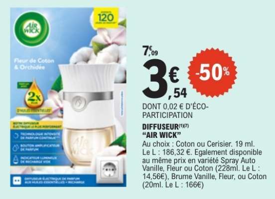 Diffuseur "Air Wick"