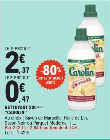 Nettoyant Sol Carolin