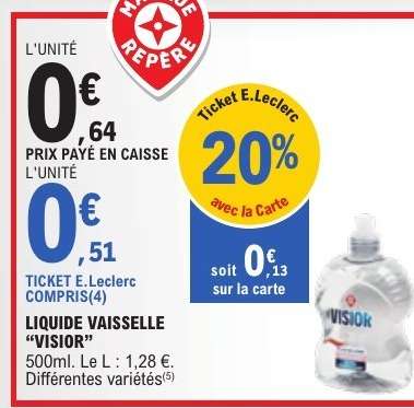 LIQUIDE VAISSELLE "VISIOR"