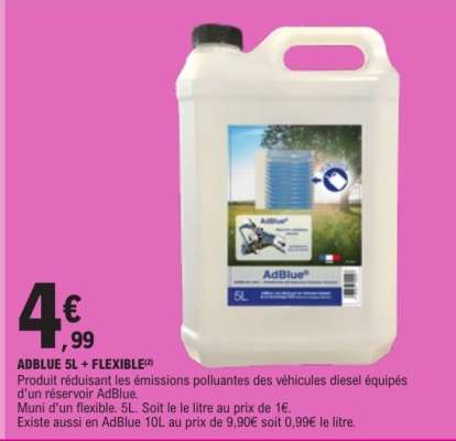 ADBLUE 5L + FLEXIBLE