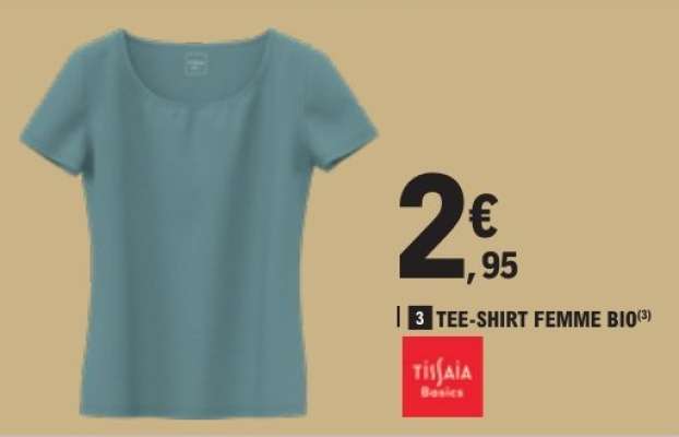 TEE-SHIRT FEMME BIO