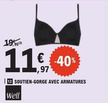 Soutien-gorge avec armatures