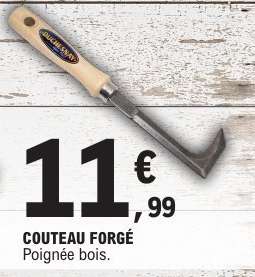 COUTEAU FORGÉ