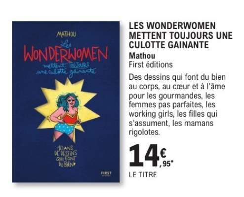 LES WONDERWOMEN METTENT TOUJOURS UNE CULOTTE GAINANTE