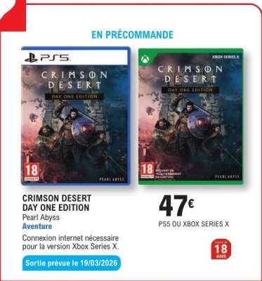 CRIMSON DESERT DAY ONE EDITION