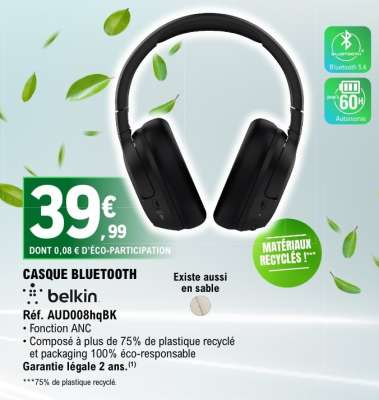 CASQUE BLUETOOTH