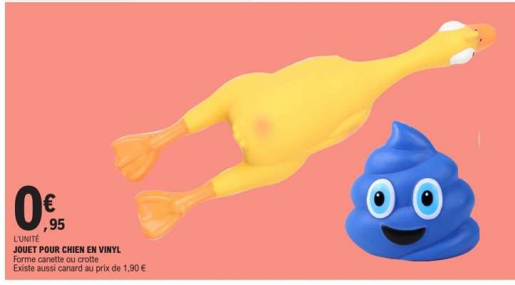 JOUET POUR CHIEN EN VINYL