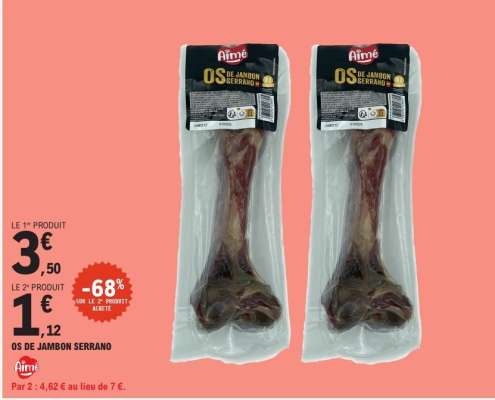 OS DE JAMBON SERRANO