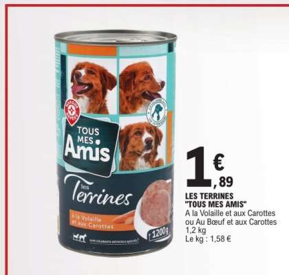 LES TERRINES "TOUS MES AMIS"