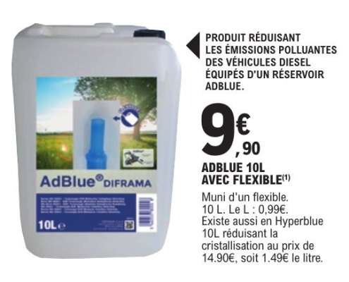 ADBLUE 10L AVEC FLEXIBLE
