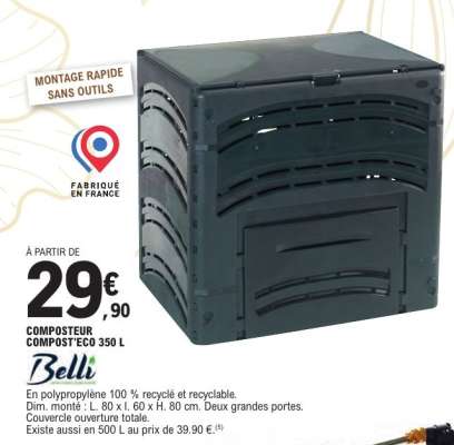 Composteur Compost'Eco 350 L