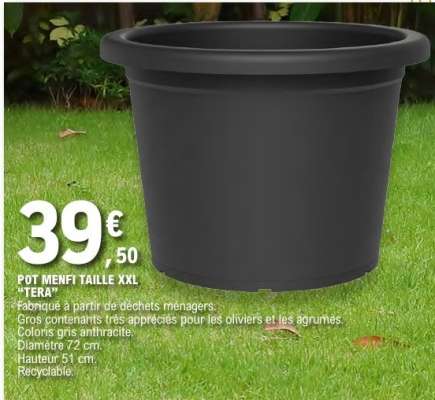 POT MENFI TAILLE XXL 'TERA'
