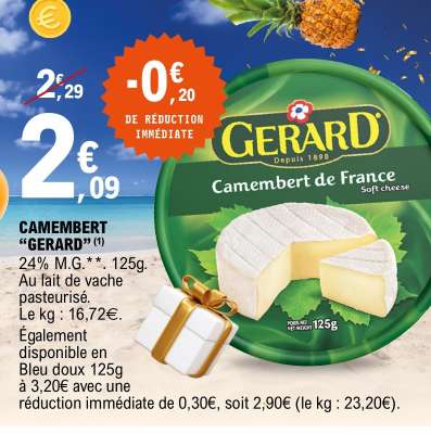 CAMEMBERT 'GERARD'