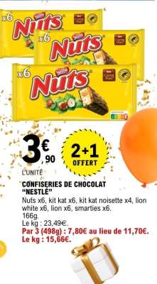 CONFISERIES DE CHOCOLAT “NESTLÉ”
