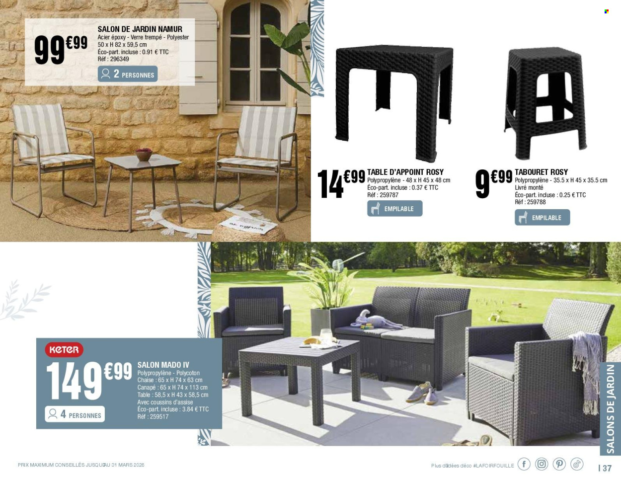 Catalogue La Foir'Fouille - 09/03/2026 - 31/03/2026. Page 37