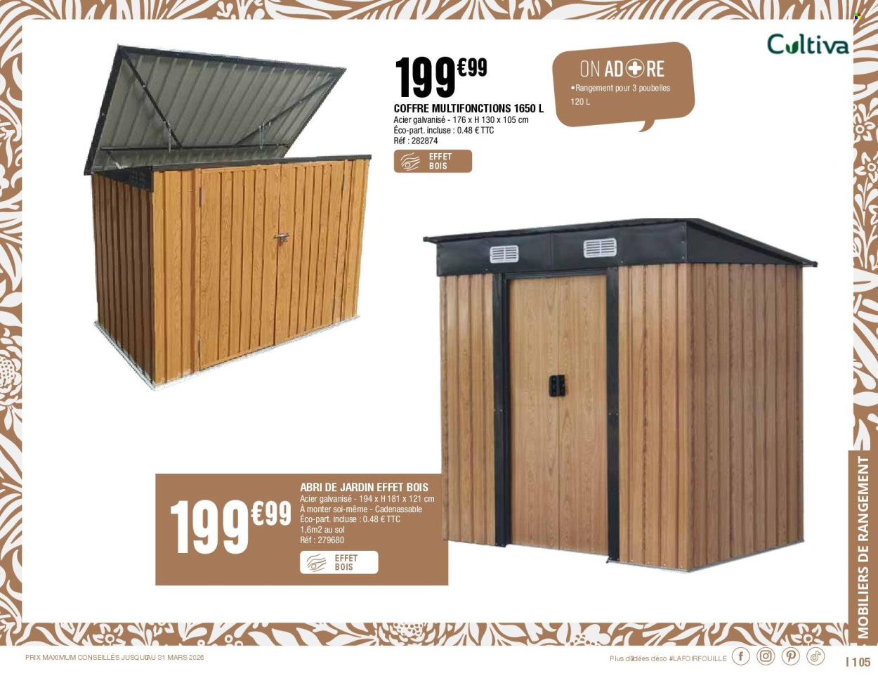 Catalogue La Foir'Fouille - 09/03/2026 - 31/03/2026. Page 105