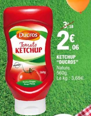 KETCHUP "DUCROS"