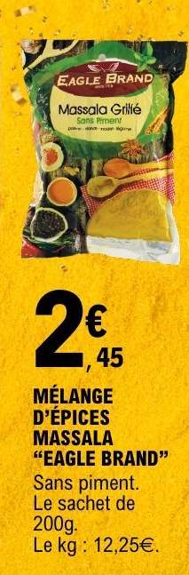 MÉLANGE D’ÉPICES MASSALA “EAGLE BRAND”