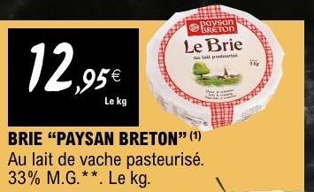 BRIE "PAYSAN BRETON"