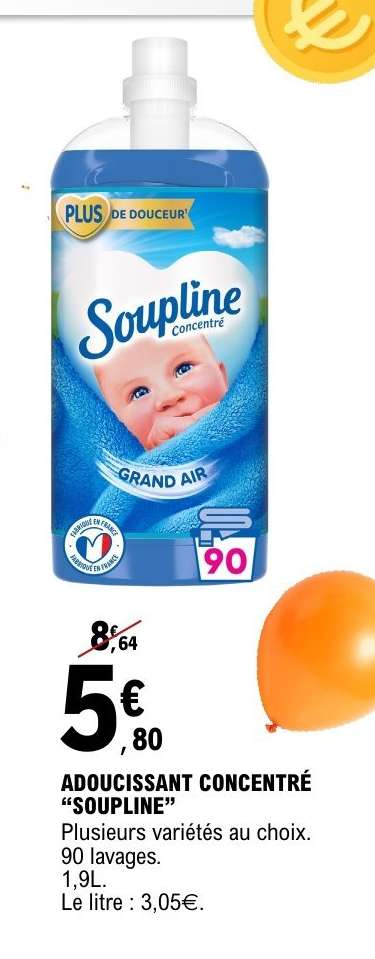 ADOUCISSANT CONCENTRÉ 'SOUPLINE'