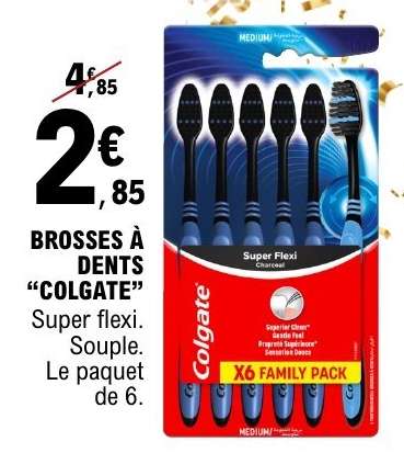 Brosses à dents COLGATE