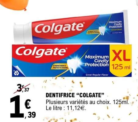 Dentifrice Colgate
