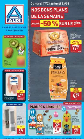Catalogue ALDI - 17/03/2026 - 23/03/2026.