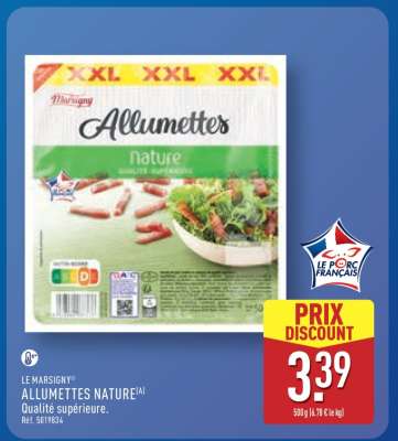 LE MARSIGNY® ALLUMETTES NATURE