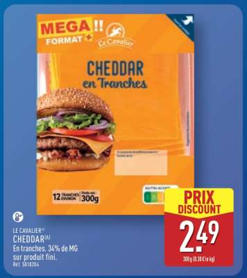 LE CAVALIER® CHEDDAR