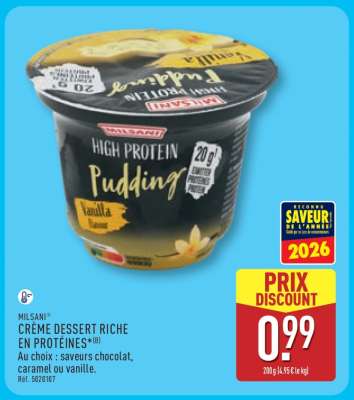 MILSANI® CRÈME DESSERT RICHE EN PROTÉINES
