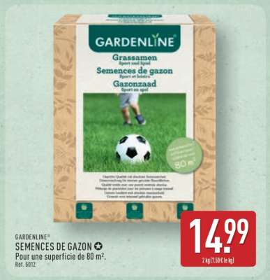 GARDENLINE® SEMENCES DE GAZON