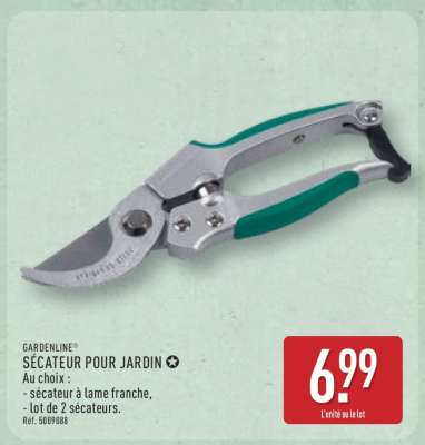 SÉCATEUR POUR JARDIN