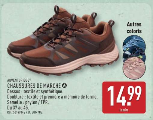 CHAUSSURES DE MARCHE