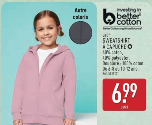 SWEATSHIRT À CAPUCHE