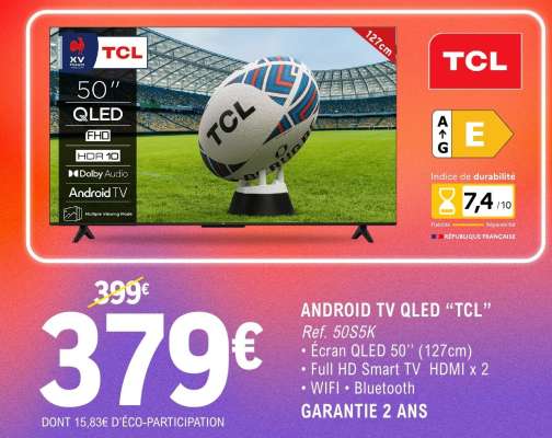 ANDROID TV QLED “TCL”