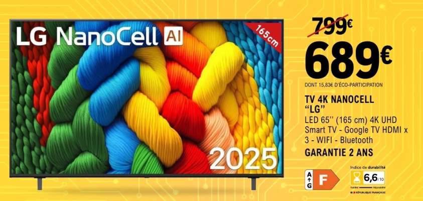 TV 4K NANOCELL "LG"