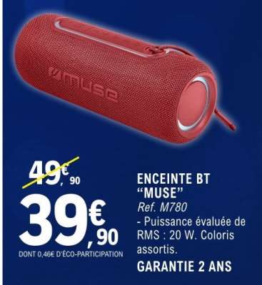 ENCEINTE BT “MUSE”