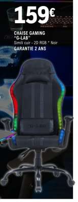 Chaise Gaming "G-LAB"