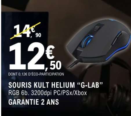 SOURIS KULT HELIUM “G-LAB”