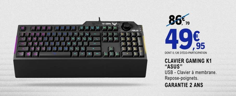 CLAVIER GAMING K1 ASUS