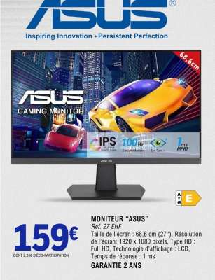 MONITEUR “ASUS”
