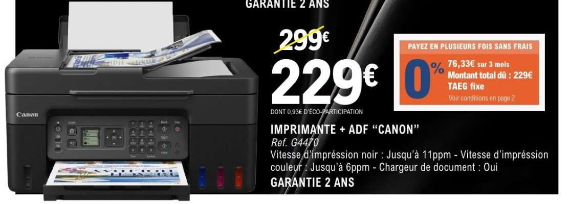 IMPRIMANTE + ADF “CANON”