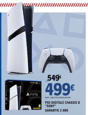 PS5 DIGITALE CHASSIS D “SONY”