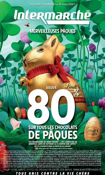 Catalogue Intermarché Super - 17/03/2026 - 29/03/2026.