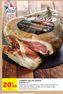 JAMBON CRU DE SAVOIE