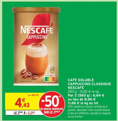 Nescafe Cappuccino