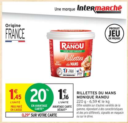 RILLETTES DU MANS MONIQUE RANOU