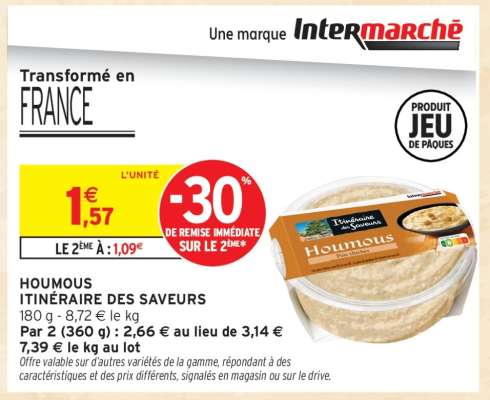 HOUMOUS ITINÉRAIRE DES SAVEURS