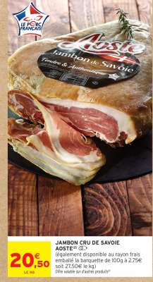 JAMBON CRU DE SAVOIE