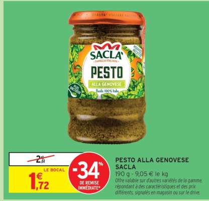 PESTO ALLA GENOVESE SACLA